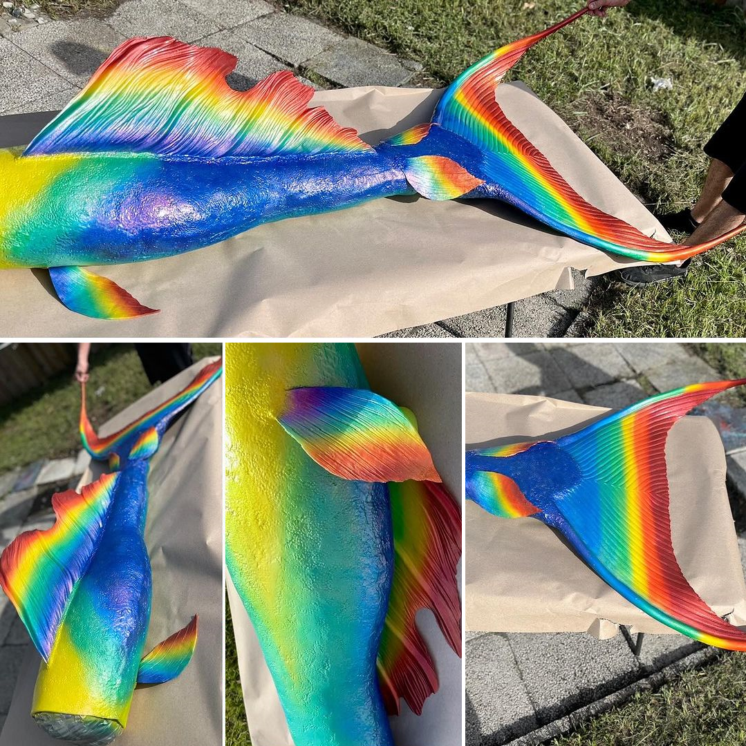 The Atlantis Jurassic Merman Silicone Mermaid Tails | Jurassic Merman  Productions