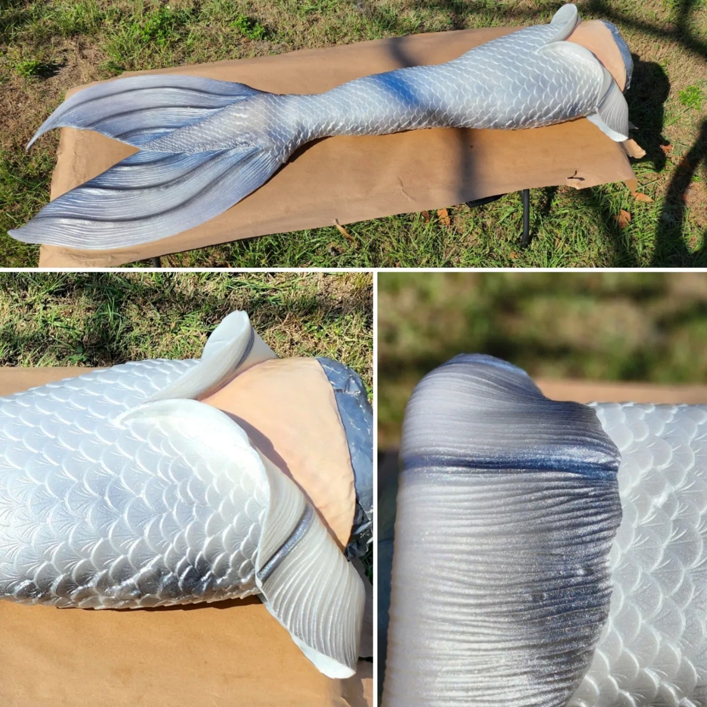 Partial Silicone Mermaid Tail